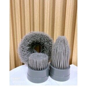 Replacement Brush Heads Set of 3 for GENIANI Electric Spin Scrubber, Scrub Brush